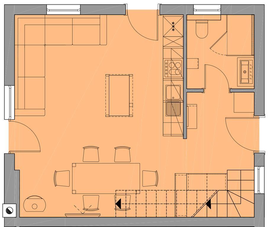 צרקליה נה גורניסקם Apartments Krvavec חדר תמונה